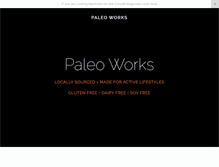 Tablet Screenshot of mypaleoworks.com